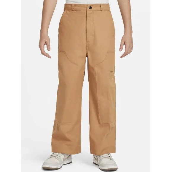Nike Sportswear Metro Ground Carpenter Pants Youth, 100% Cotton, SHIPS TODAY 🎁 - Picture 2 of 7